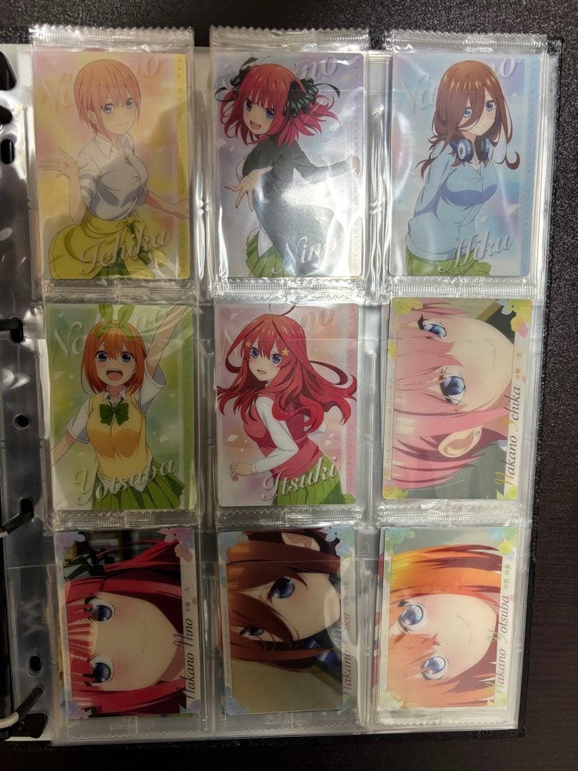 五等分の花嫁　ウエハース　過去弾10弾分フルコンプリートセット　未開封品