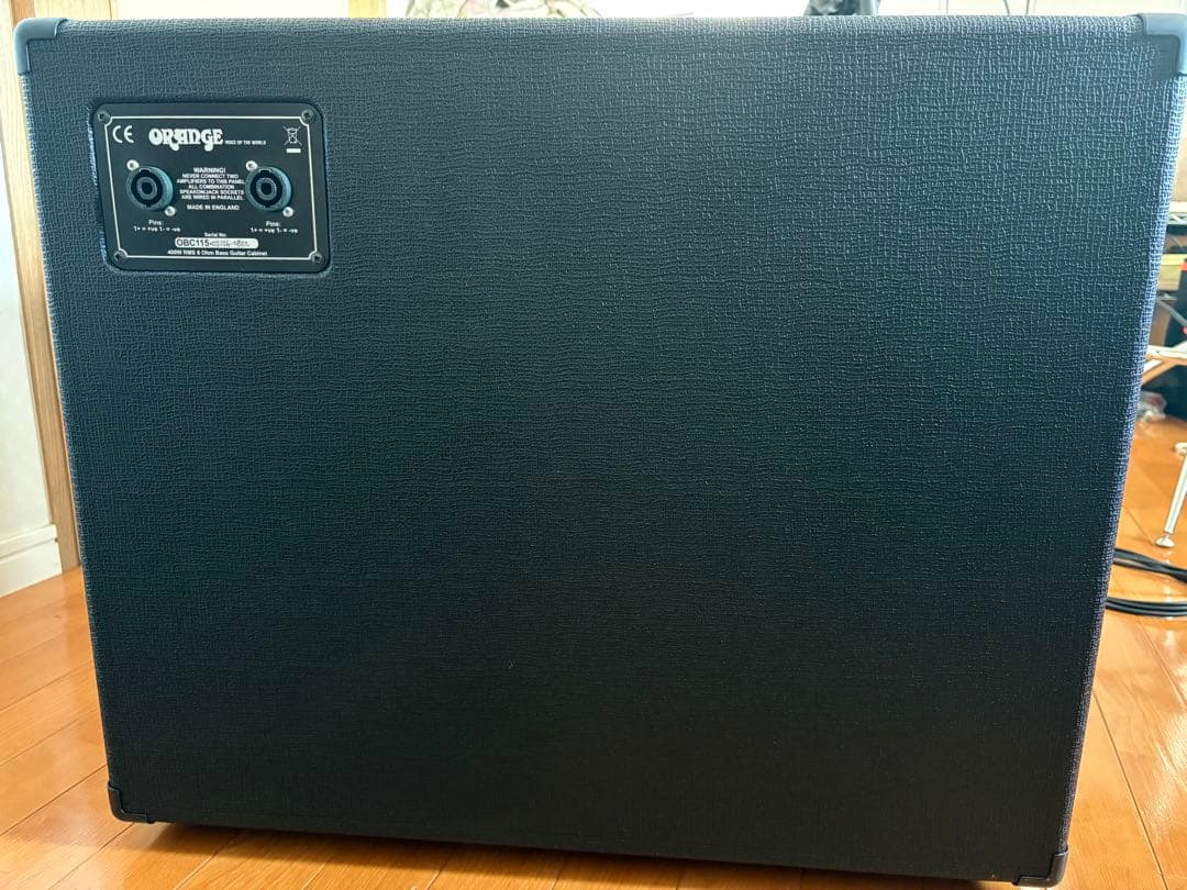 最終値下げ　ORANGE OBC115 ベース用キャビネット　15インチ