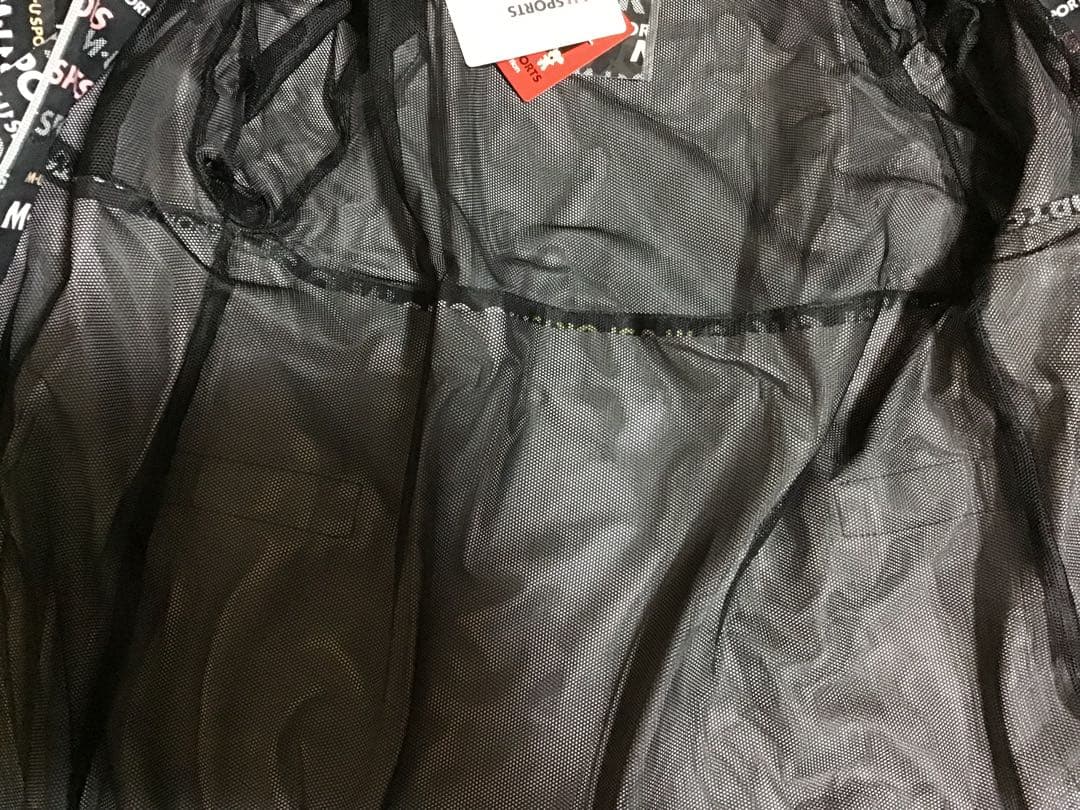 M-U SPORTS レインウェアセット40ブラック新品未使用ウエサコ