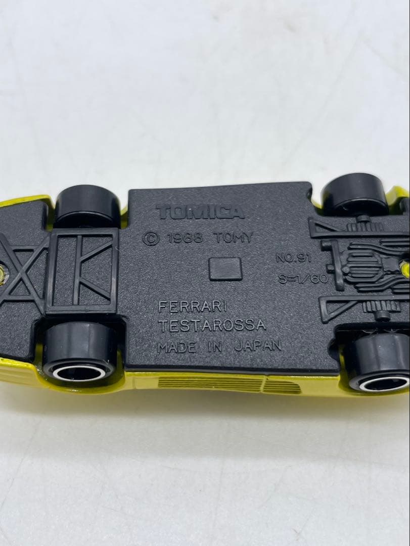 ① トミカ フェラーリ テスタロッサ CG カーグラフィック 特注