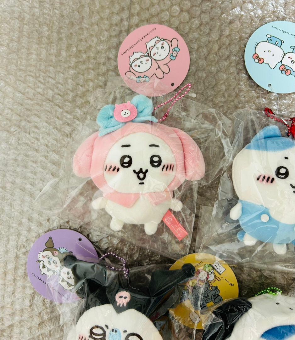 ちいかわ×サンリオキャラクターズ ぷちミニマスコット 6種 第１弾 新品未開封