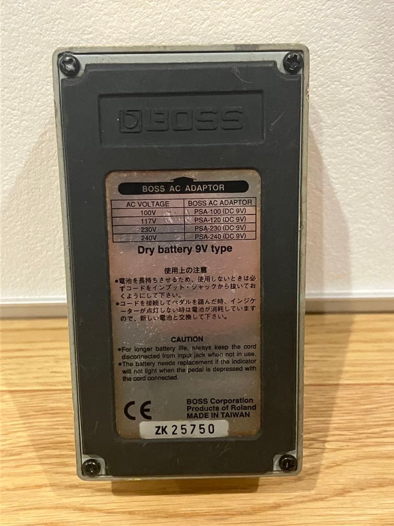 BOSS OD-3 ZKシリアル 初年度　エフェクター