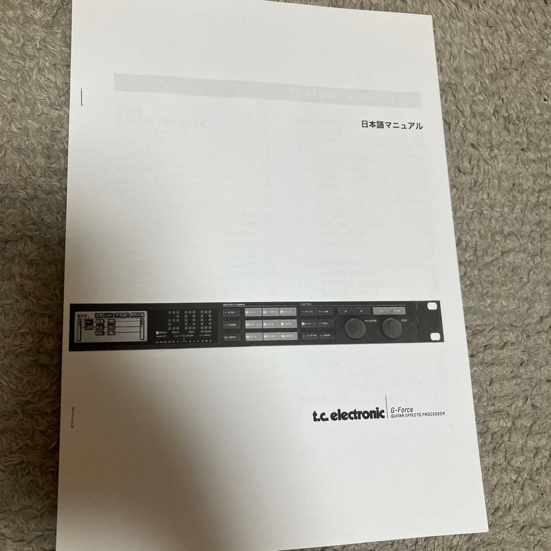 t.c.electronic G-Force 中古品 EVA電子MOD送料込み！