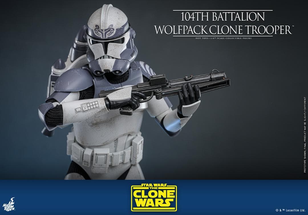 ホットトイズ スター・ウォーズ クローン・トルーパー ウルフパック TMS142