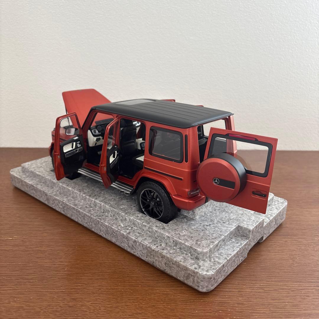 ミニチャンプス　メルセデス　ベンツ　AMG G63 1/18 ミニカー オレンジ