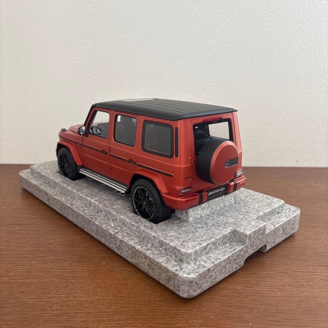 ミニチャンプス　メルセデス　ベンツ　AMG G63 1/18 ミニカー オレンジ