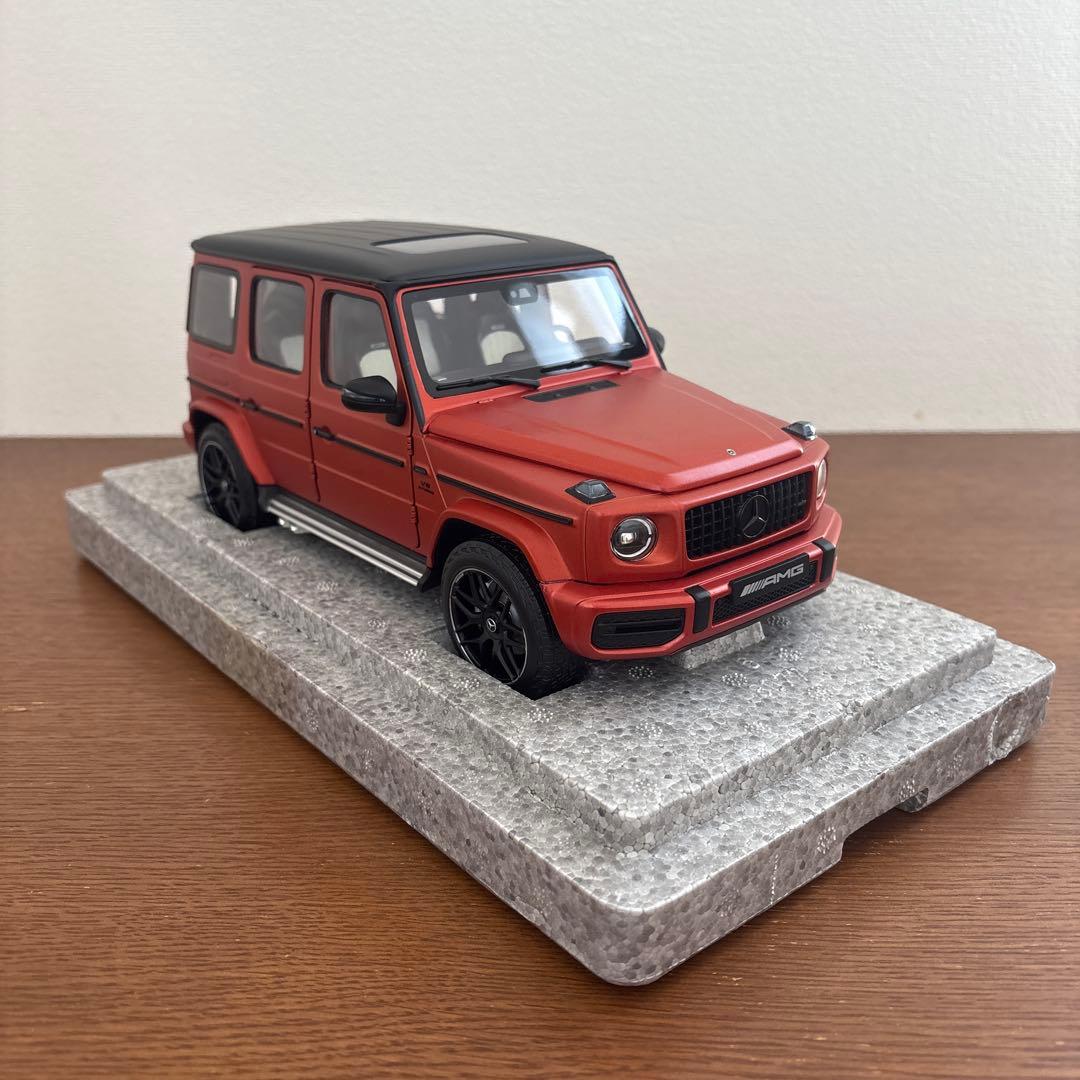 ミニチャンプス　メルセデス　ベンツ　AMG G63 1/18 ミニカー オレンジ