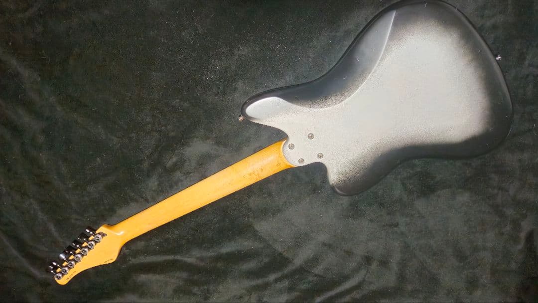 Shecter AR-7 リフィニッシュ　ラッカー塗装　7弦ギター