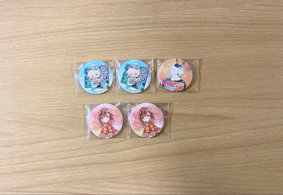 まふまふ 缶バッジ まとめ売り 世会色ユニバース 明日色ワールドエンド ひきライ