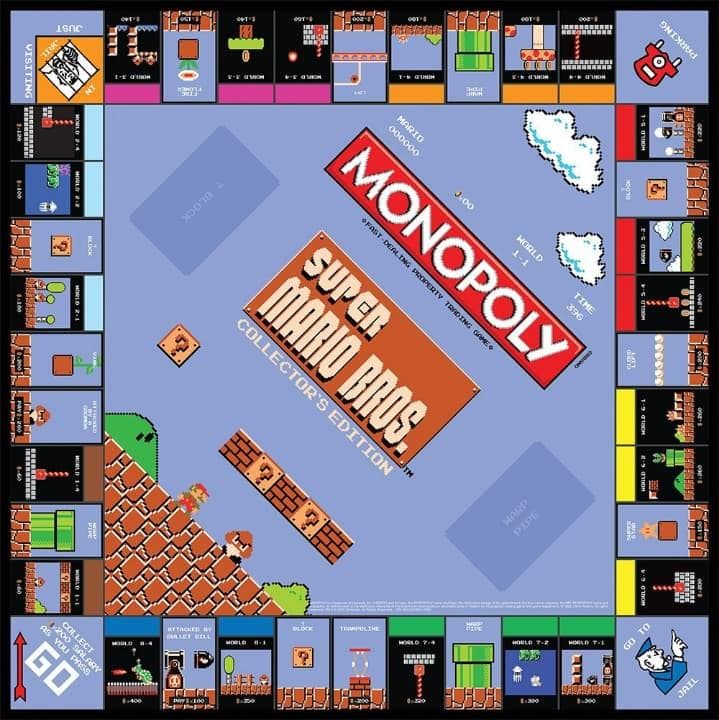 海外版モノポリー☆ファミコン☆スーパーマリオ☆ドット絵☆日本未発売☆レア品