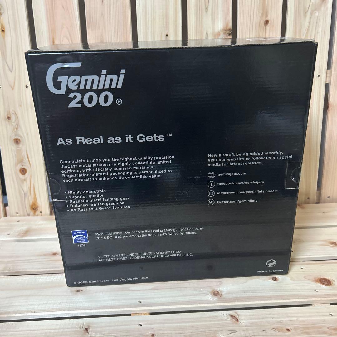 【未使用】Gemini 200 Boeing 787-10 United