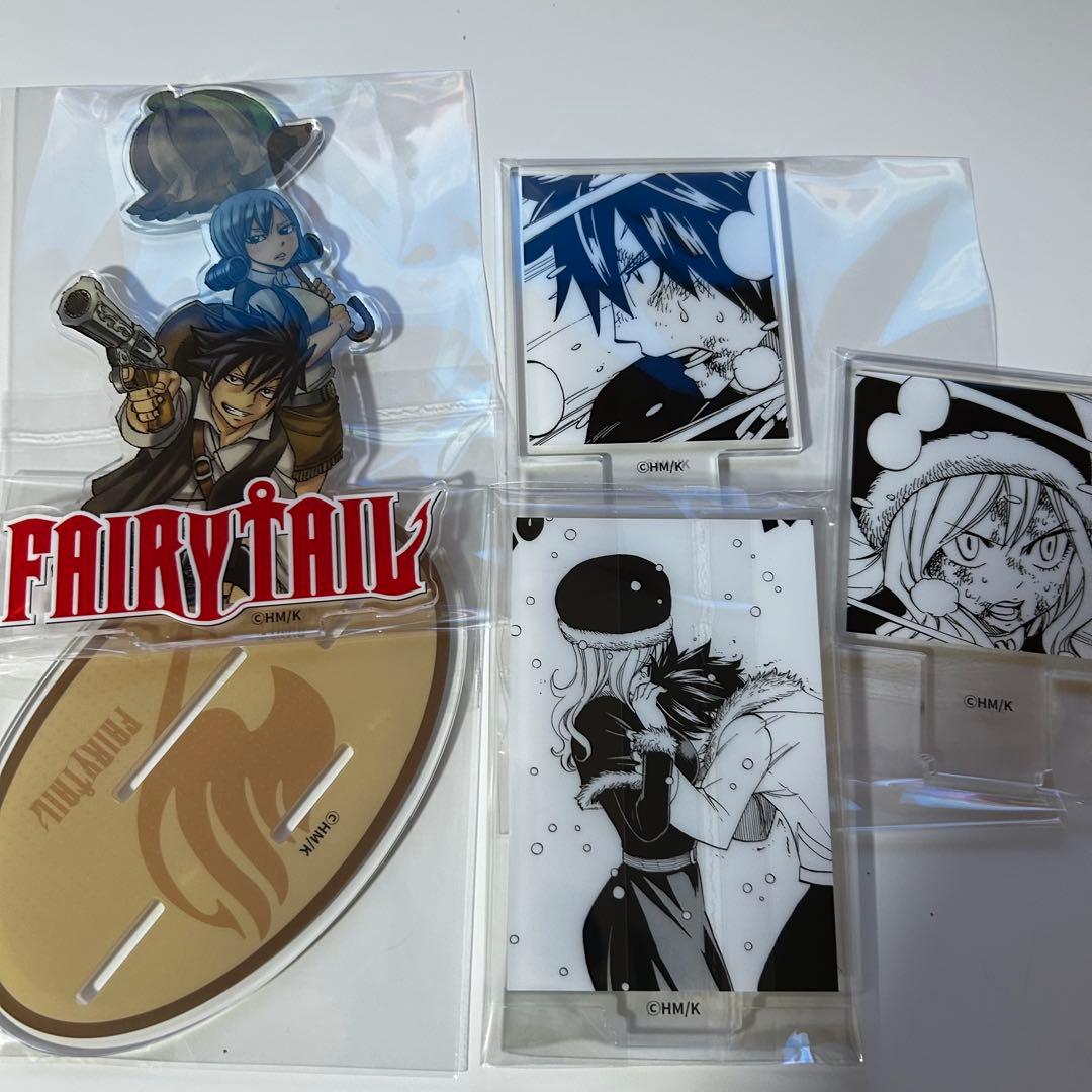 FAIRY TAIL ジュビア　グレイ　アクリルスタンド　アクリルパネル