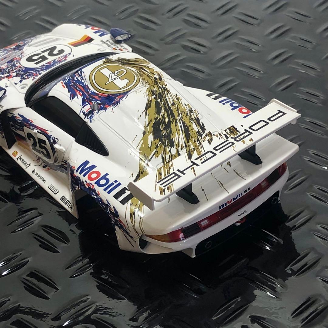 未走行 京商 ミニッツ ポルシェ 911 GT1 LM ASC ボディ