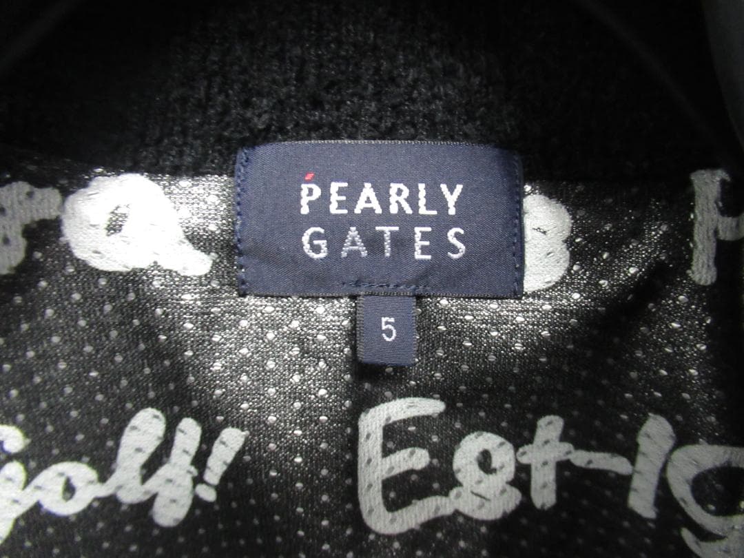 【未使用】PEARLY GATES 保温ジップアップジャケット 5（L）