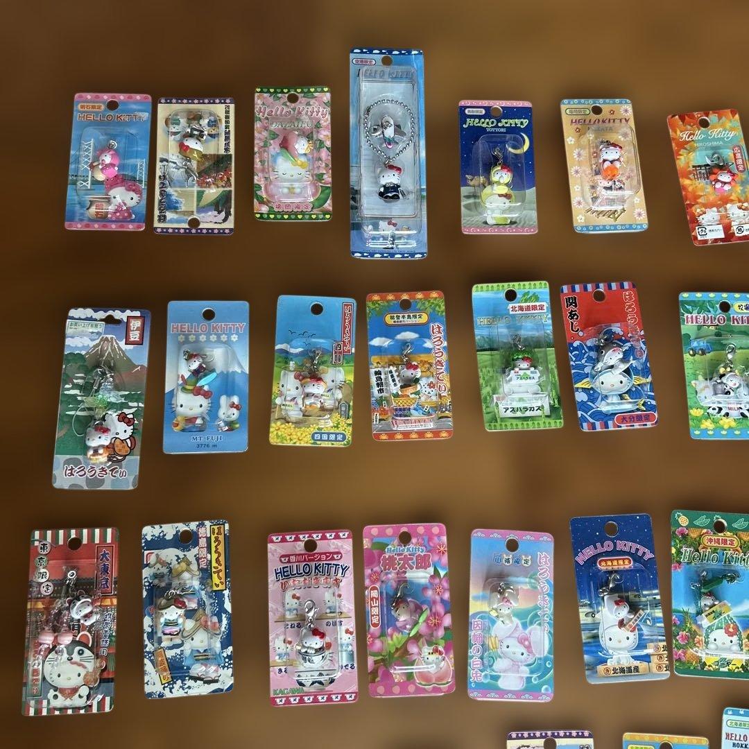 ご当地ハローキティ チャーム サンリオ キーホルダー 等コレクション