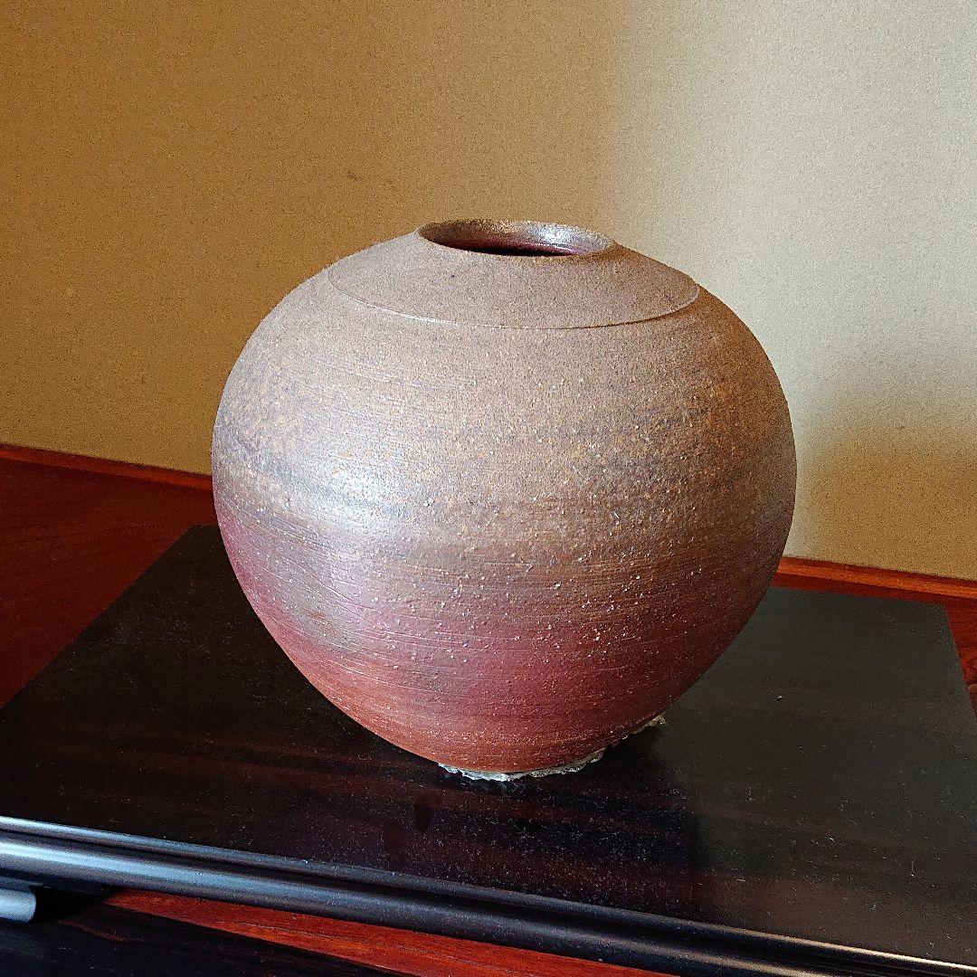 備前焼の壺