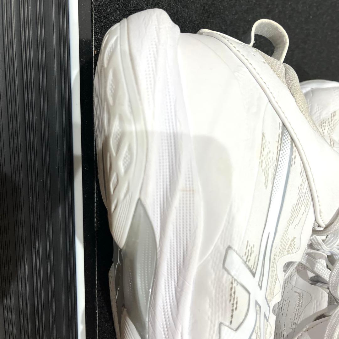 アシックス　バッシュ　25.5 GELHOOP メンズ　レディース　ホワイト