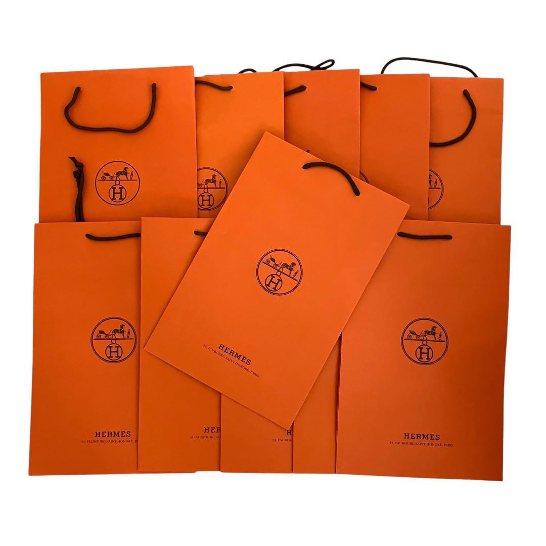 ★ まとめ売り HERMES エルメス 紙袋 55枚セット 手提げ袋 ショッパー