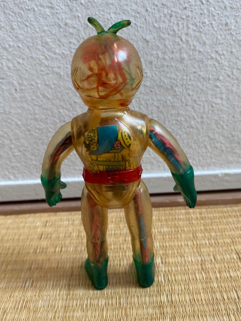 ポピー 仮面ライダー ソフビ 改造人間 仮面ライダー スケルトン クリア