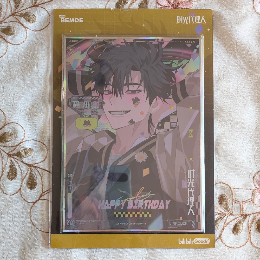 時光代理人 グッズセット 磁力賞 ぬいぐるみ リン blu-ray箱 色紙