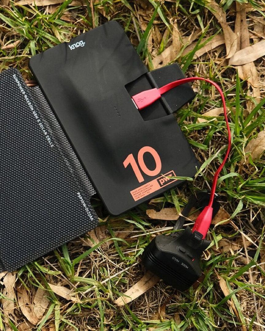 【新品】ノグ knog. PWR SOLAR 10W ソーラー充電