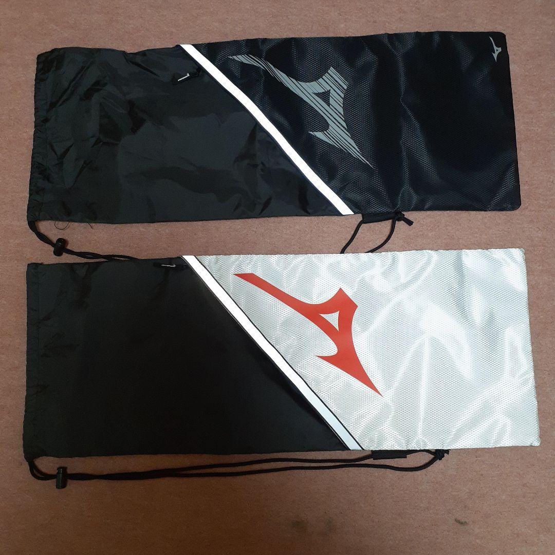 新品　Mizuno ソフトテニスラケット ブラック/レッド