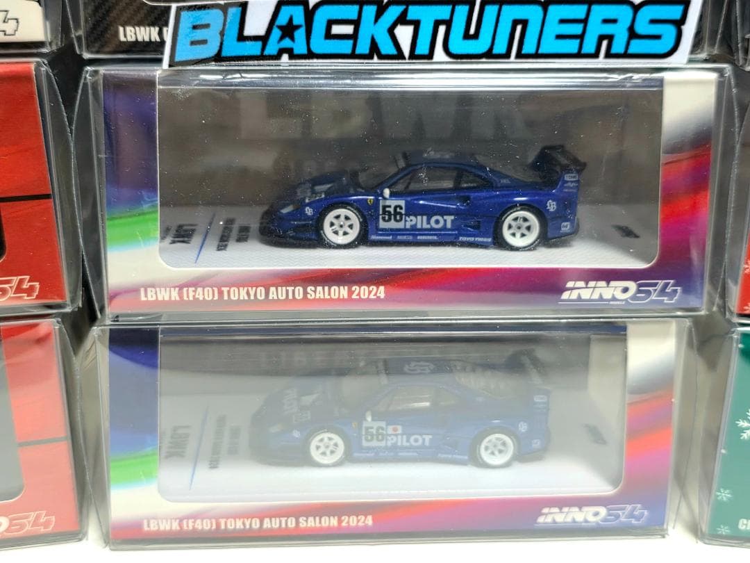 INNO イノモデル 1/64 リバティーウォーク f40 12セット チェイス