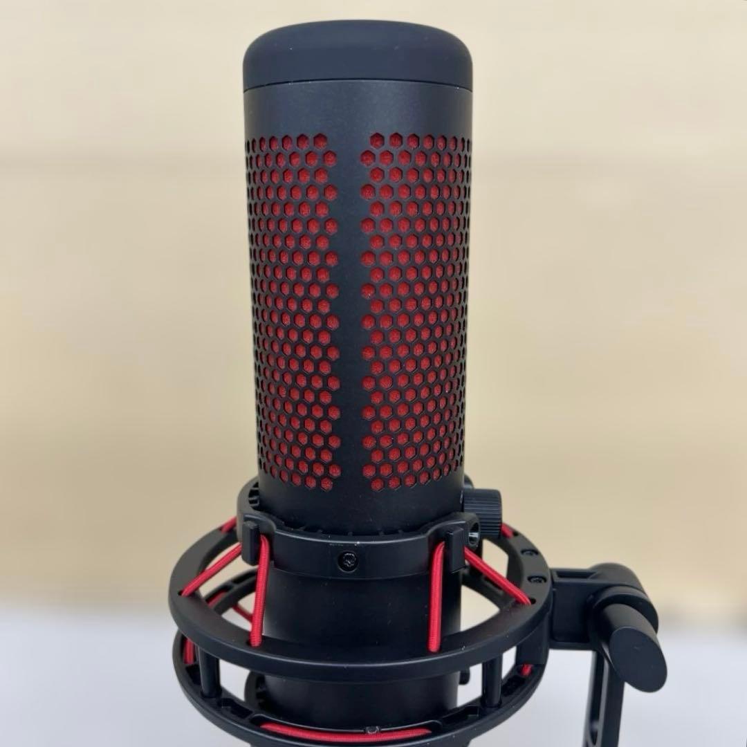 512501 HyperX QuadCast スタンドアロンマイク ブラック