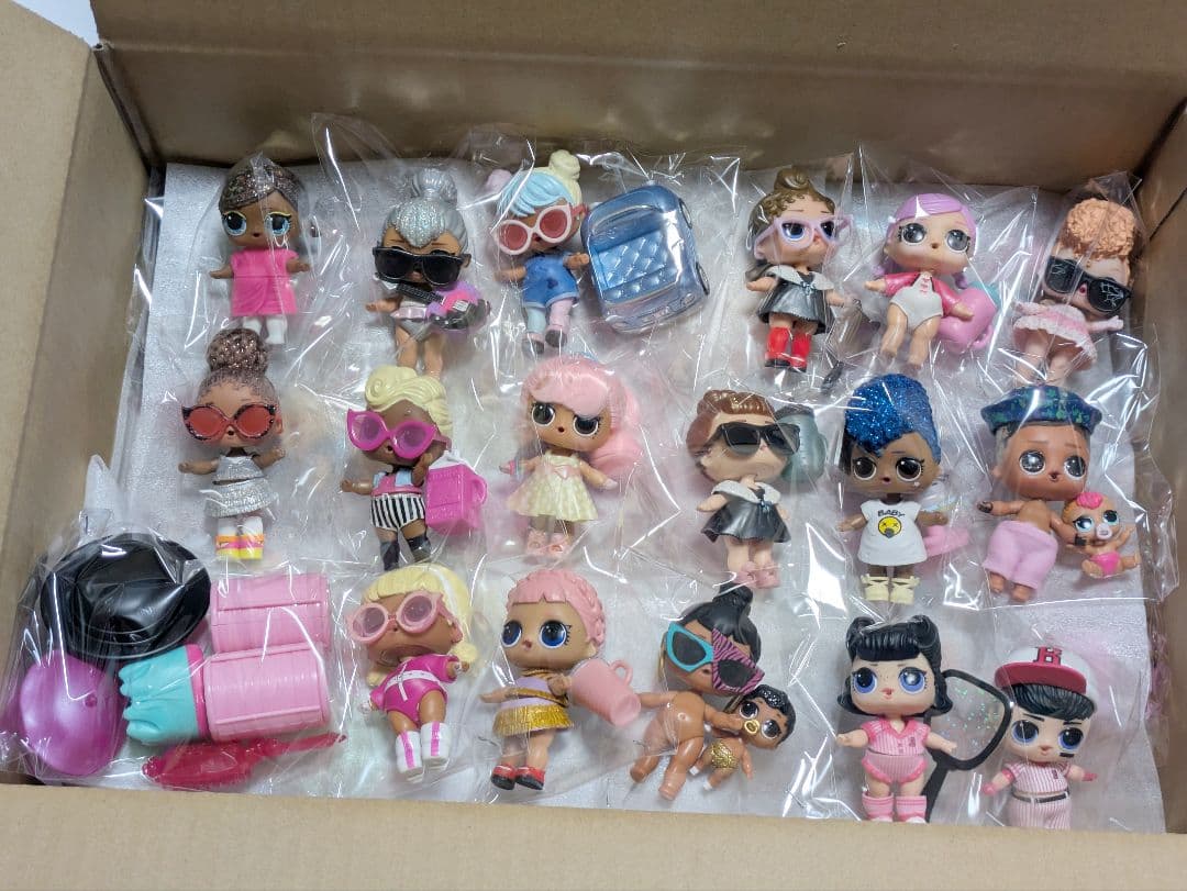 LOLサプライズ　メイクオーバーシリーズ　ヘアゴール大量まとめ売り 人形遊び