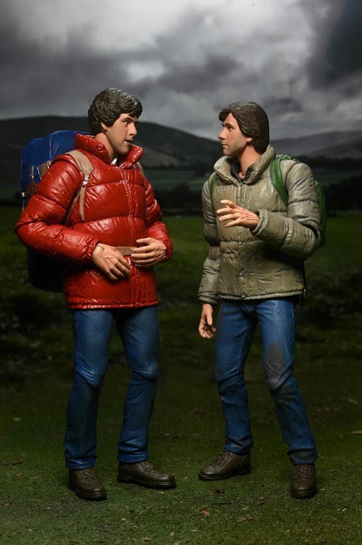 【NECA】新品 正規品 狼男アメリカン ジャックグッドマン&デヴィッドケスラー