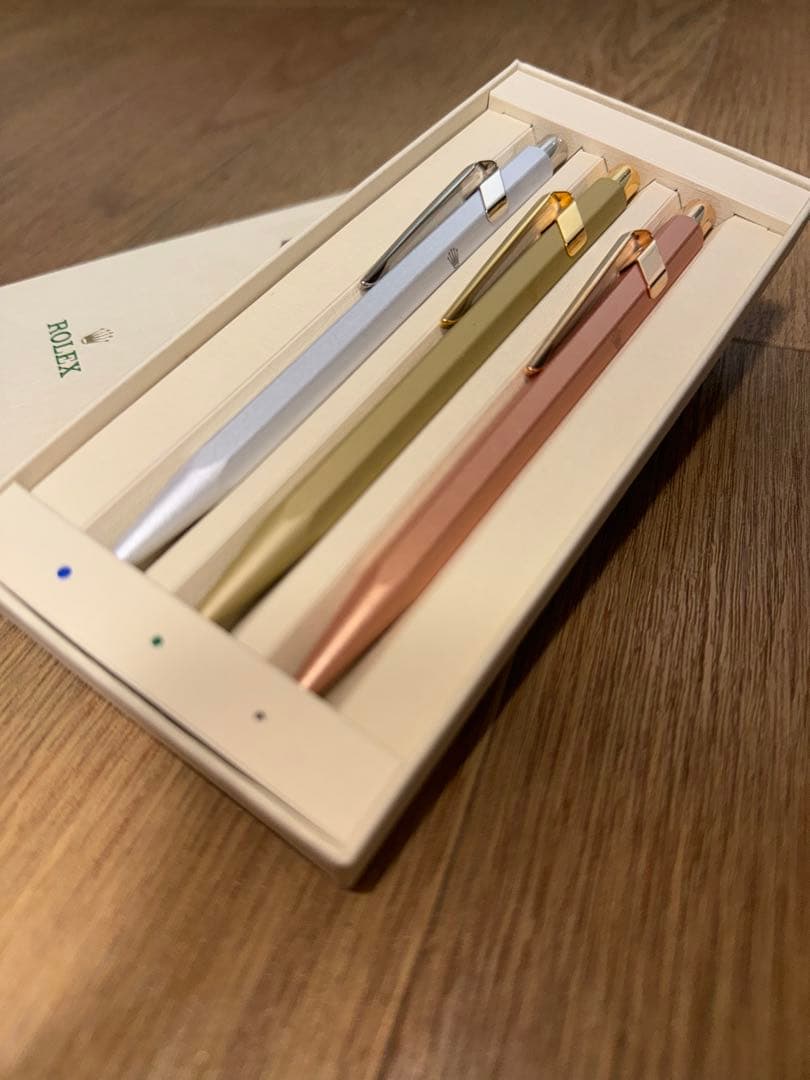 ロレックス　ボールペン3本セット