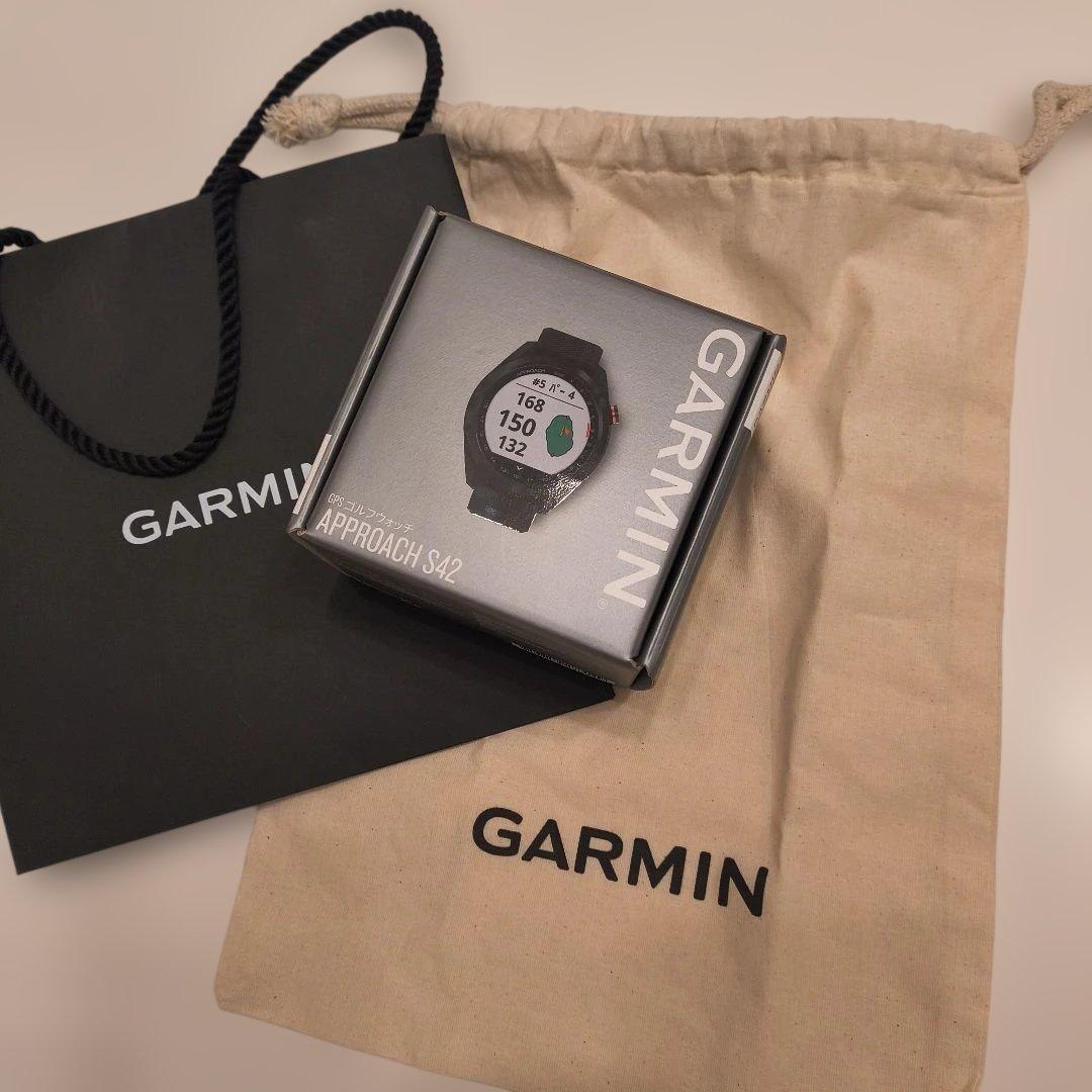お値下げ★【未開封】Garmin Approach S42 GPSゴルフウォッチ