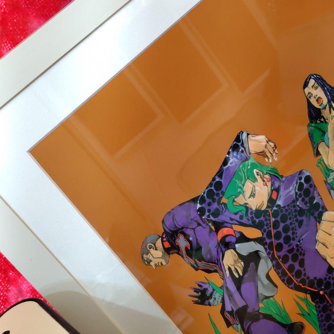 ジョジョの奇妙な冒険 複製原画 キーヴィジュアル 金沢 ジョジョ展 冒険の波紋