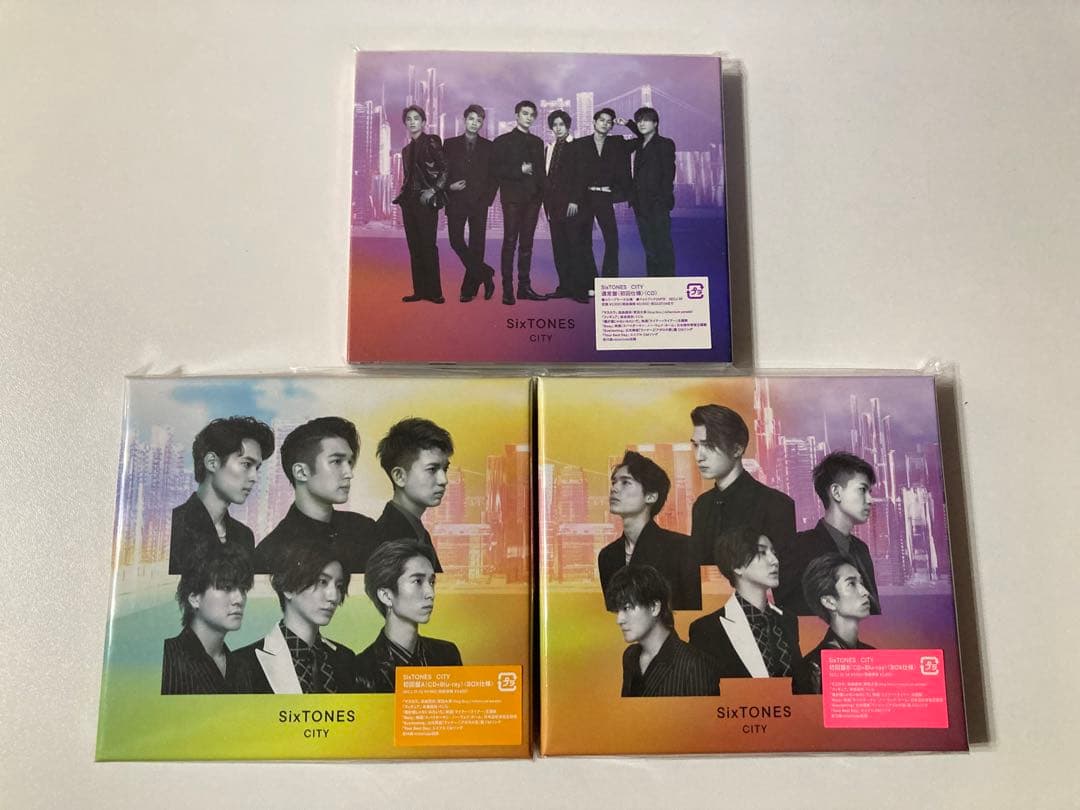 SixTONES 1st city 声 アルバム まとめ売り