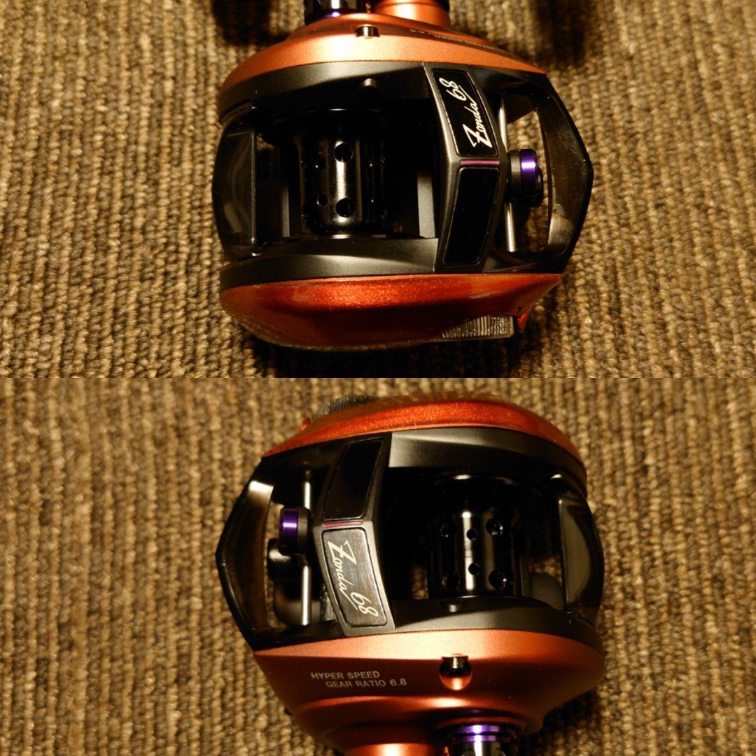新品未使用限定生産モデルメガバスx魚矢13ゾンダ 68L ロッソ レフトハンドル