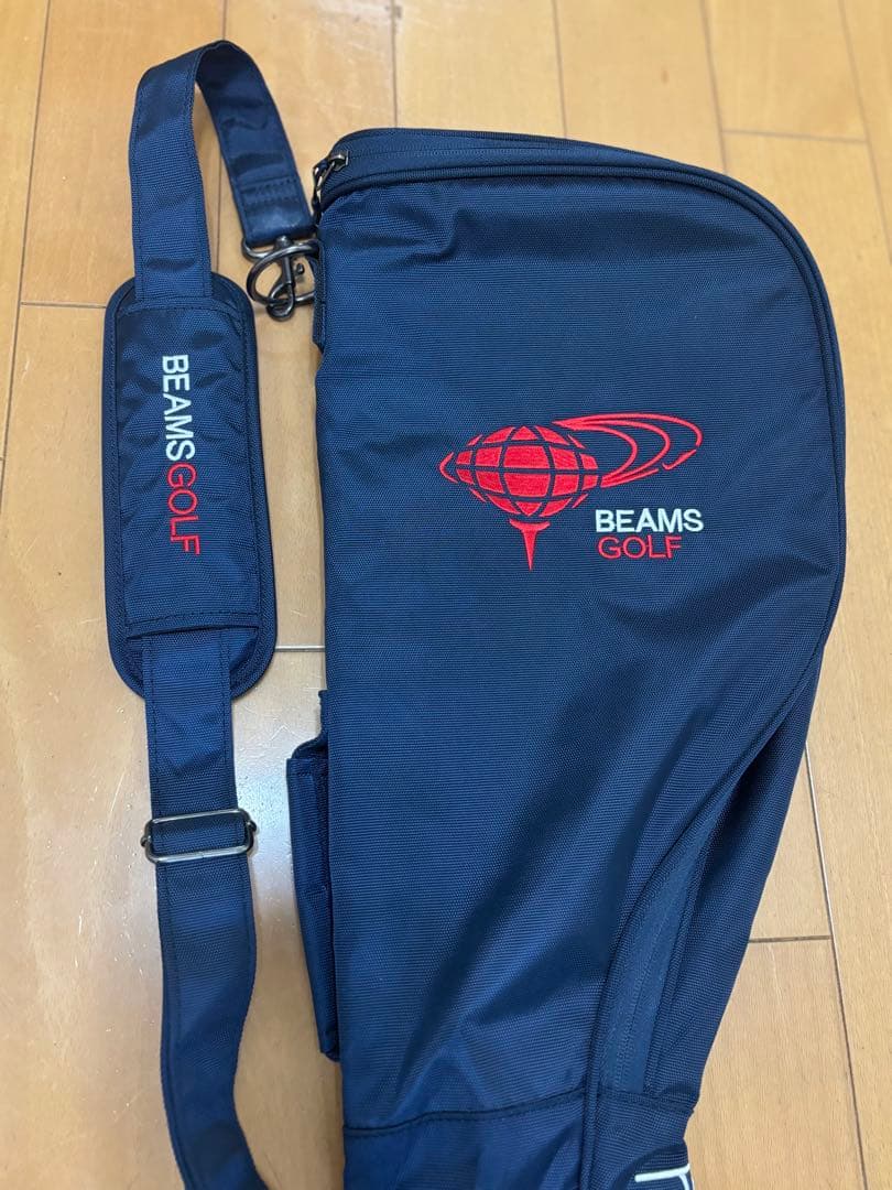 BEAMS GOLFクラブケース　ゴルフバッグ　 ネイビー ほぼ未使用