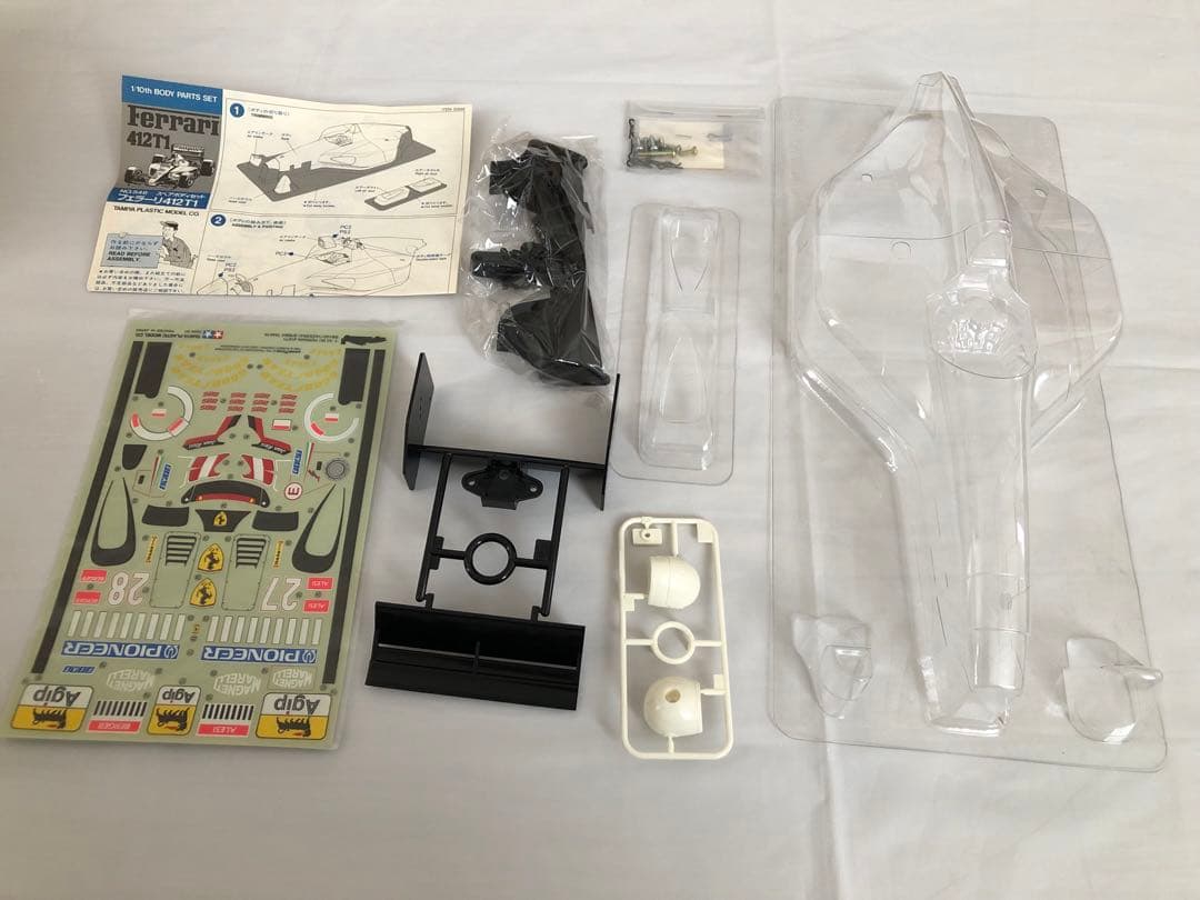 タミヤ 1/10 RC F1 フェラーリ 412T1 スペアボディ 絶版 希少