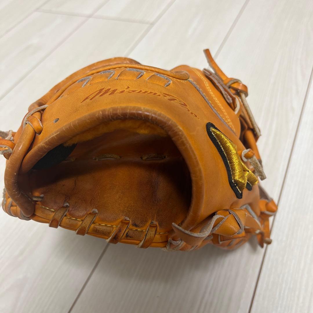 ミズノプロ 硬式グローブ ブラウン