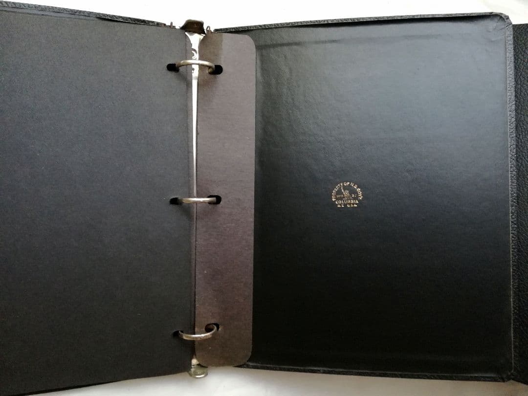 【アンティーク】欧米式書類入れ 欧米式folders　1950年代