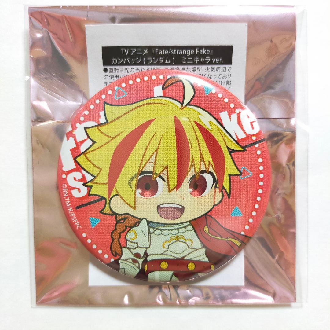 8点 Fate strange Fake cafe セイバー アクスタ 缶バッジ
