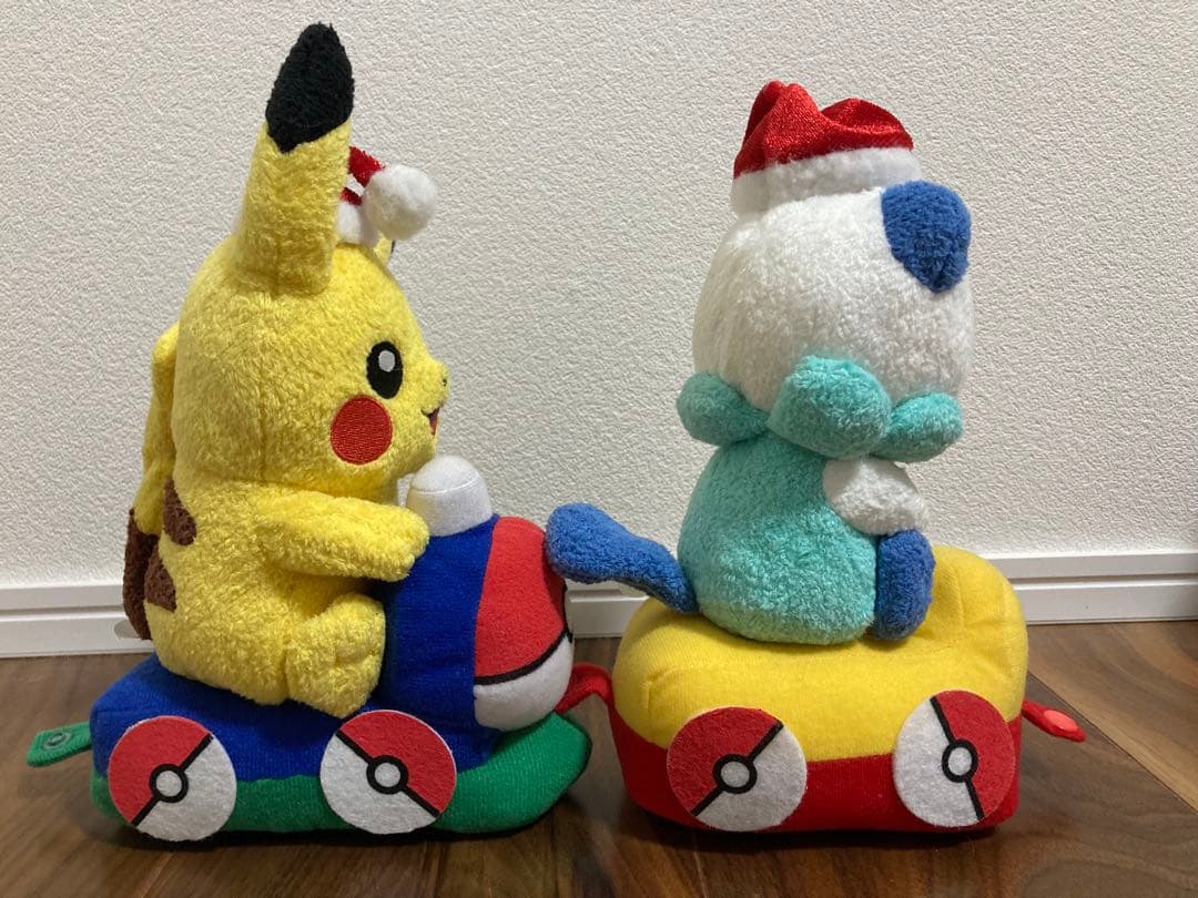 2011年発売つながるぬいぐるみ ピカチュウ ミジュマル クマシュン タブンネ