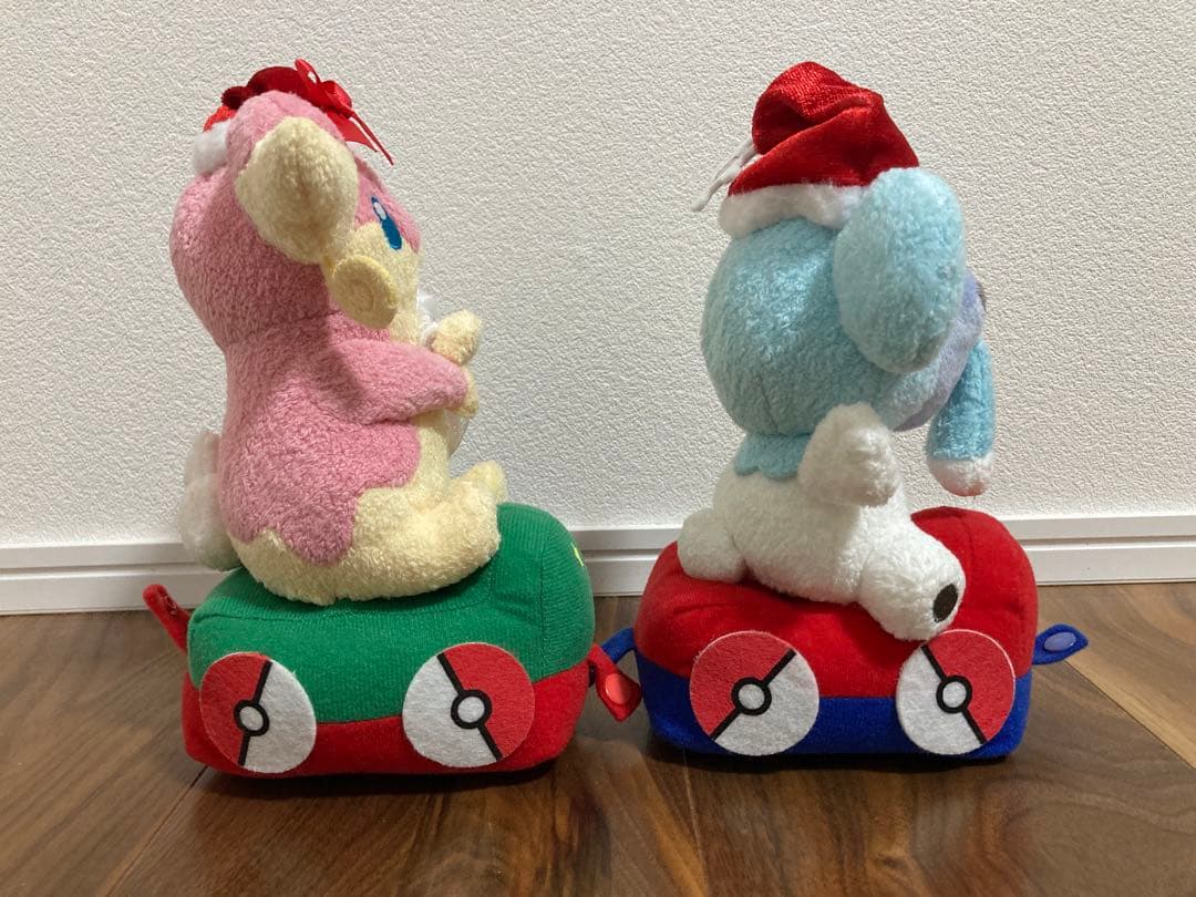 2011年発売つながるぬいぐるみ ピカチュウ ミジュマル クマシュン タブンネ