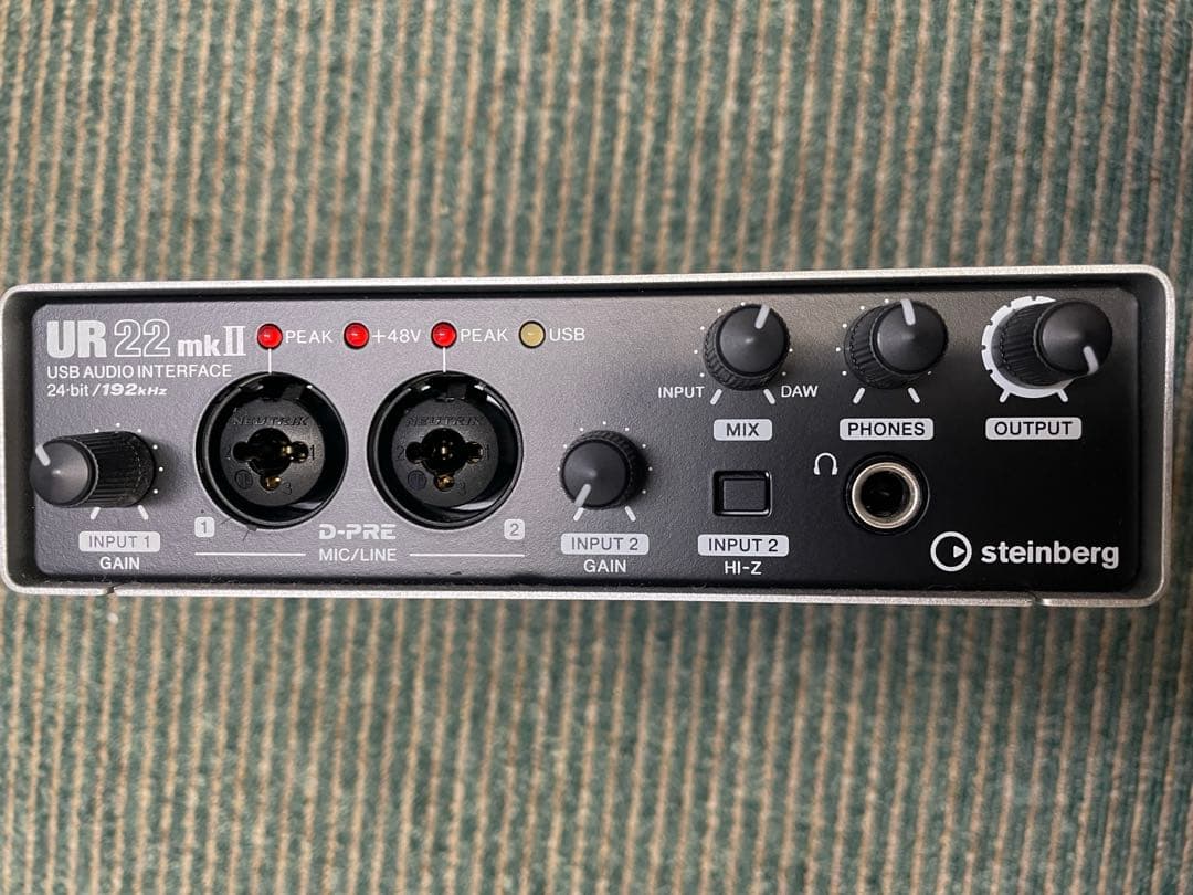 DTM・DAW UR22mkII