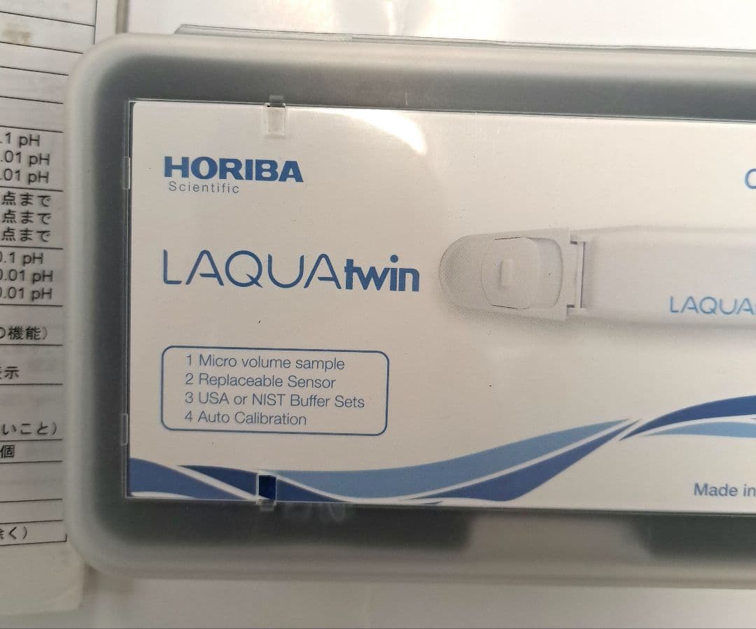 コンパクトpHメーター LAQUAtwin