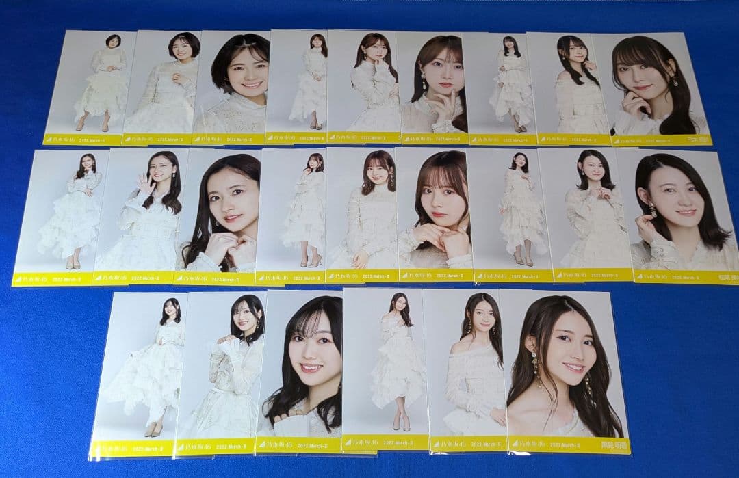 乃木坂46 . 紅白2021衣装2 ノーマル３種　フルコンプ　１０２枚