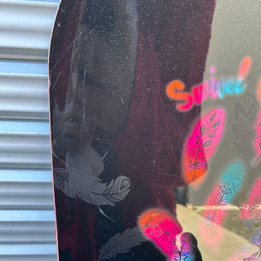 swivel silk 146 スノーボード　flux pr ビンディングセット