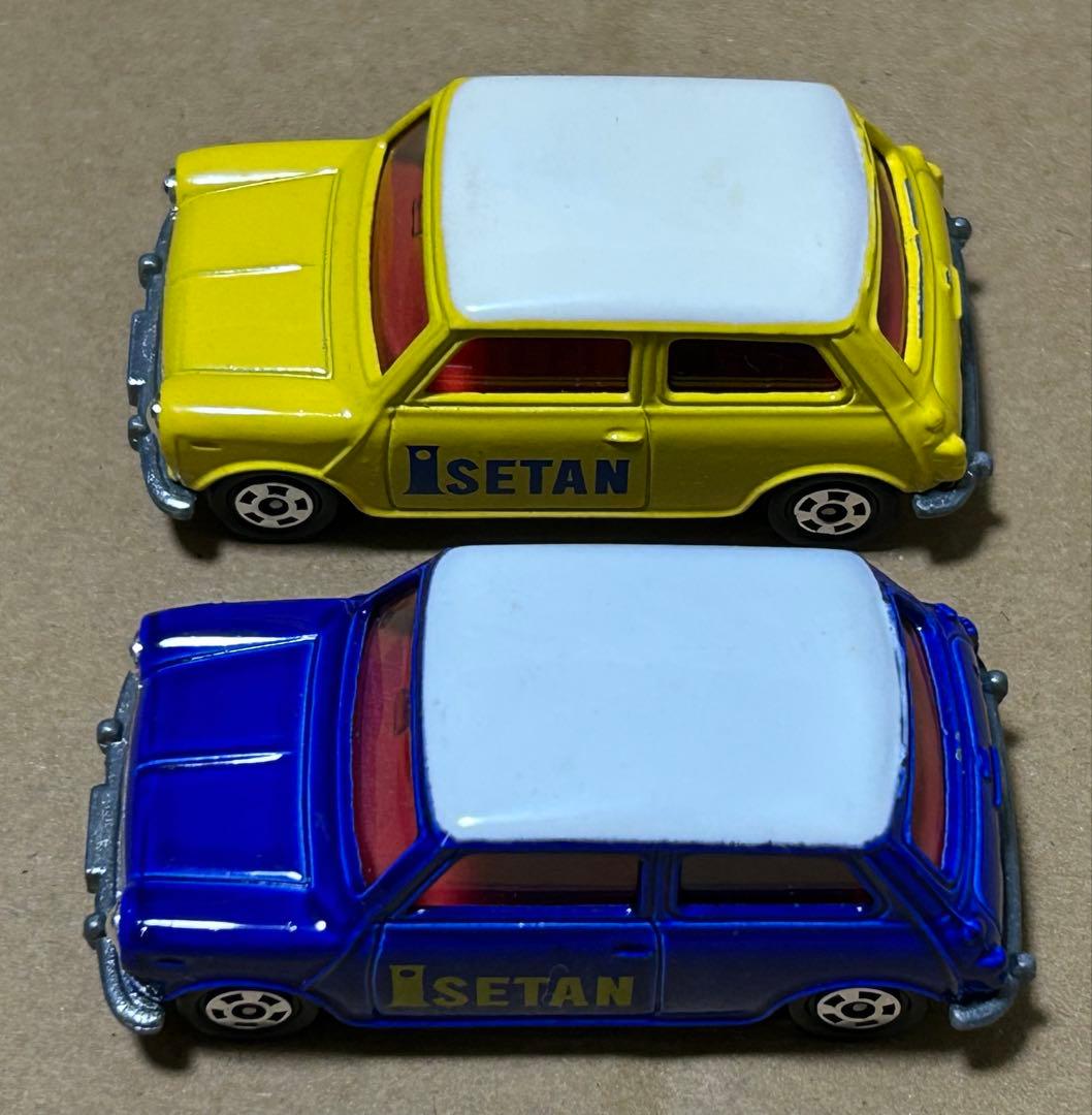トミカ ミニクーパー 伊勢丹 ISETAN 2台セット