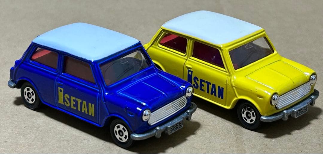トミカ ミニクーパー 伊勢丹 ISETAN 2台セット