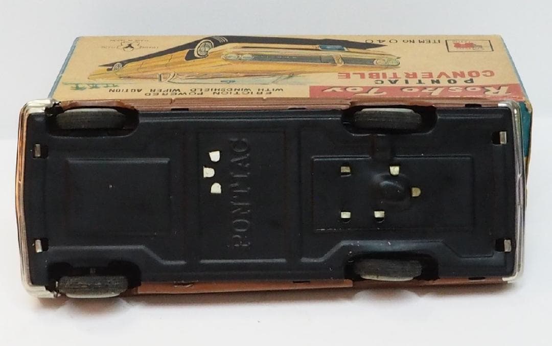 Rosko toyポンティアック コンバーチブル ワイパーアクションtinブリキ