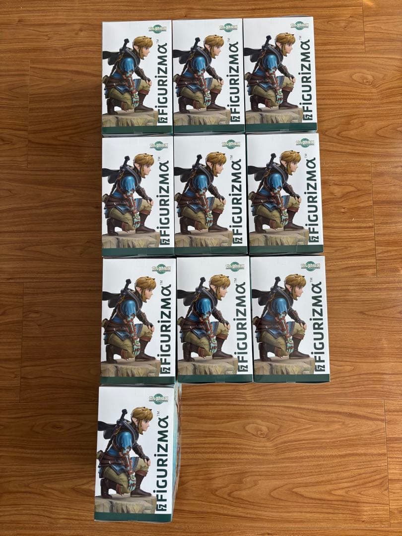 ゼルダの伝説　FiGURiZMα　リンク　フィギュア10体セット